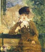 Dame a L ombrelle Berthe Morisot